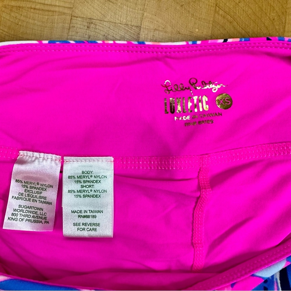 Lilly Pulitzer Luxletic Aila Skort UPF 50+ - Picture 3 of 3